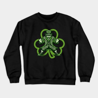 Celtic Leprechaun Crewneck Sweatshirt